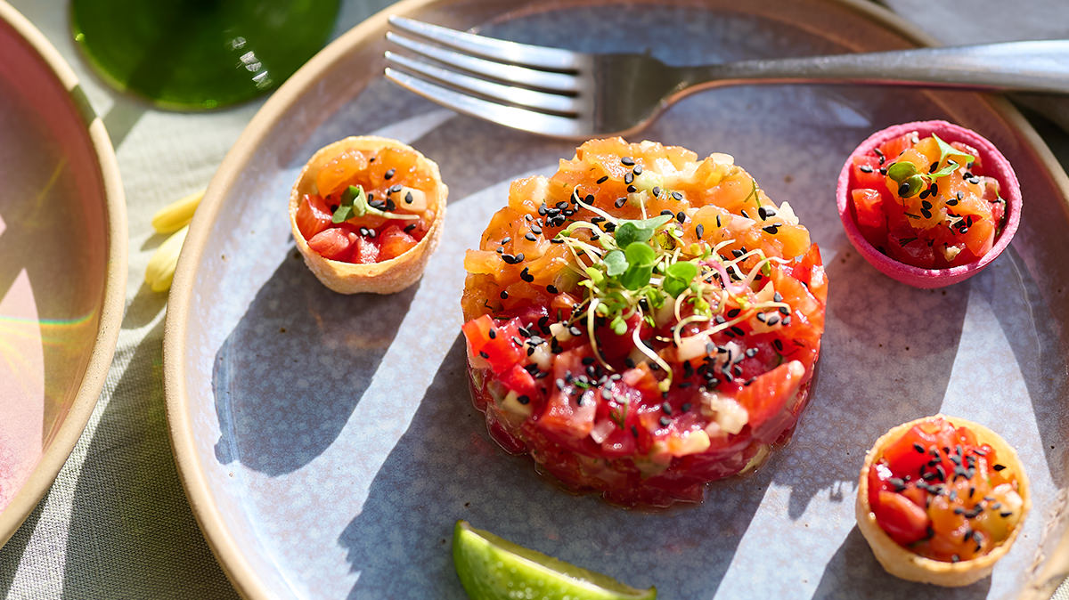 Smoked Trout Tartare
